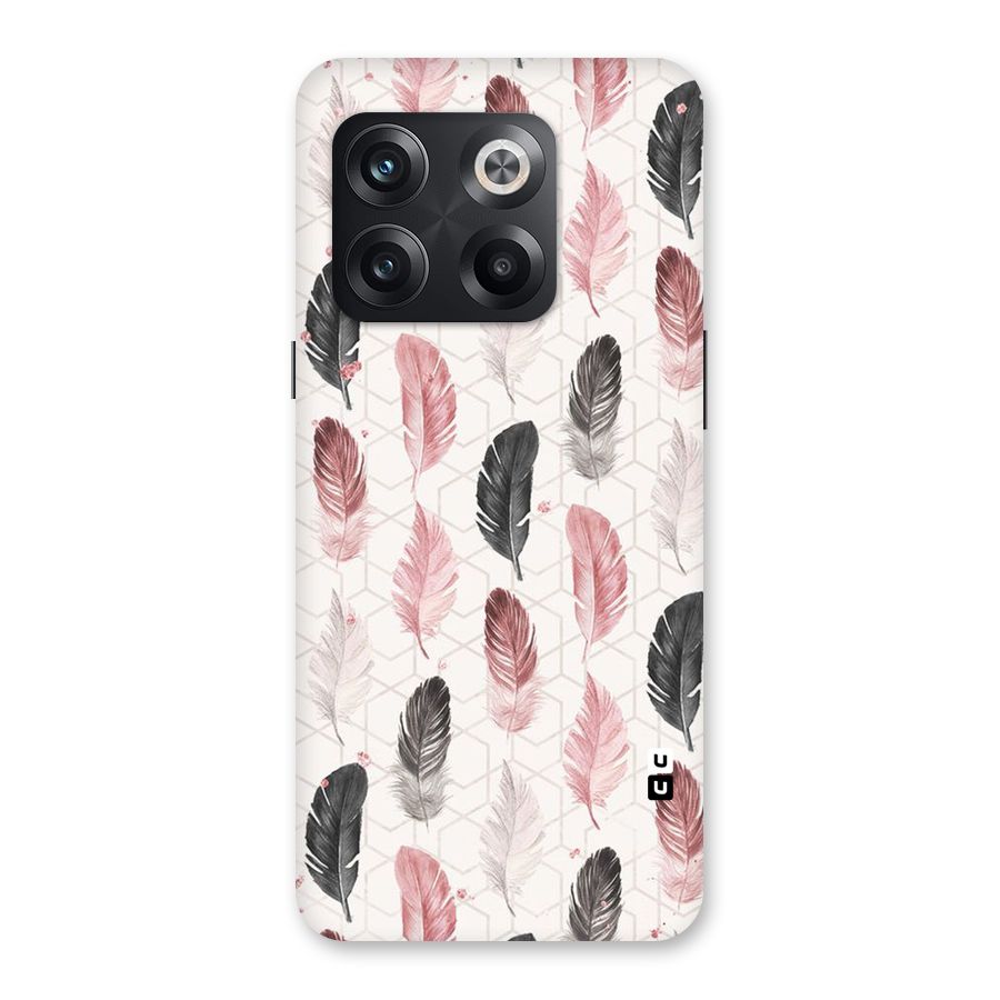Feather Line Pattern Back Case for OnePlus 10T