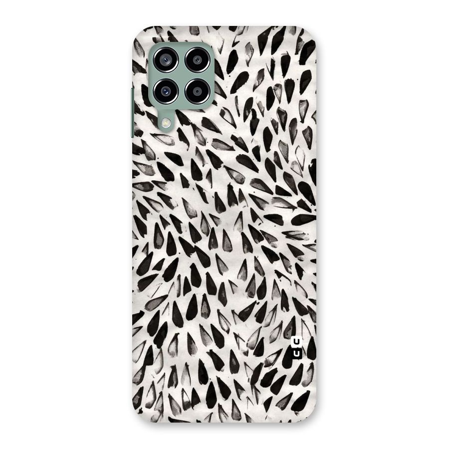 Feather Pattern Colorless Back Case for Galaxy M33