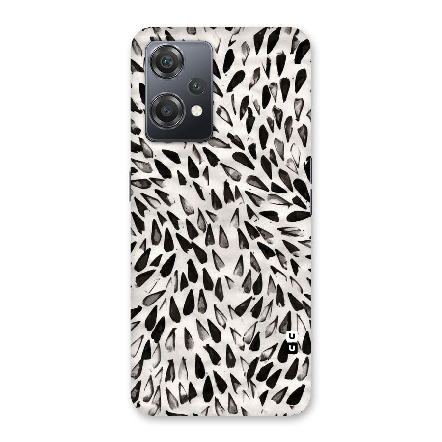 Feather Pattern Colorless Back Case for OnePlus Nord CE 2 Lite 5G