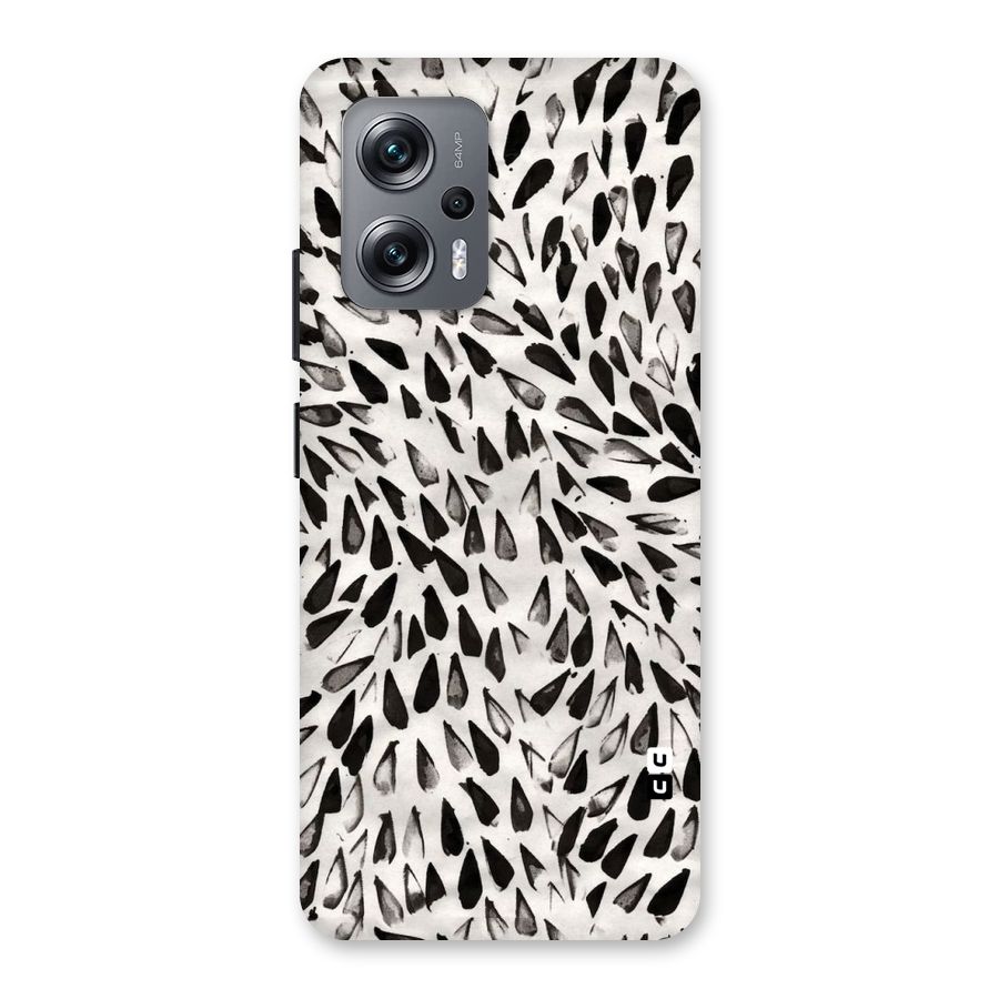 Feather Pattern Colorless Back Case for Redmi K50i
