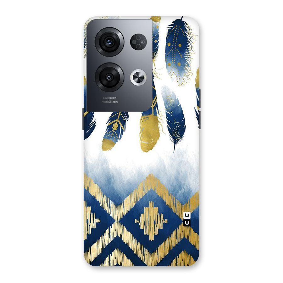 Feathers Beauty Back Case for Oppo Reno8 Pro 5G