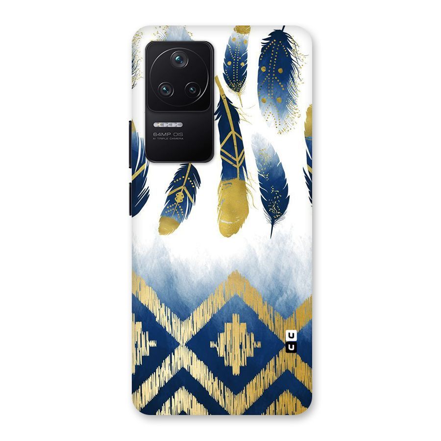 Feathers Beauty Back Case for Poco F4 5G