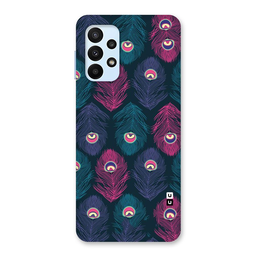 Feathers Patterns Back Case for Galaxy A23