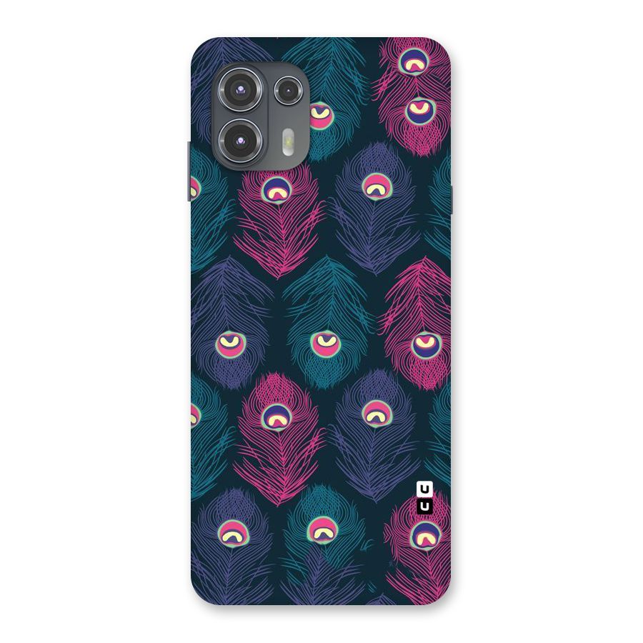 Feathers Patterns Back Case for Motorola Edge 20 Fusion