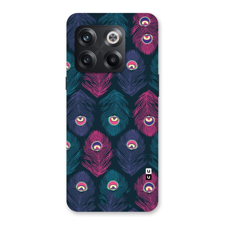 Feathers Patterns Back Case for OnePlus 10T