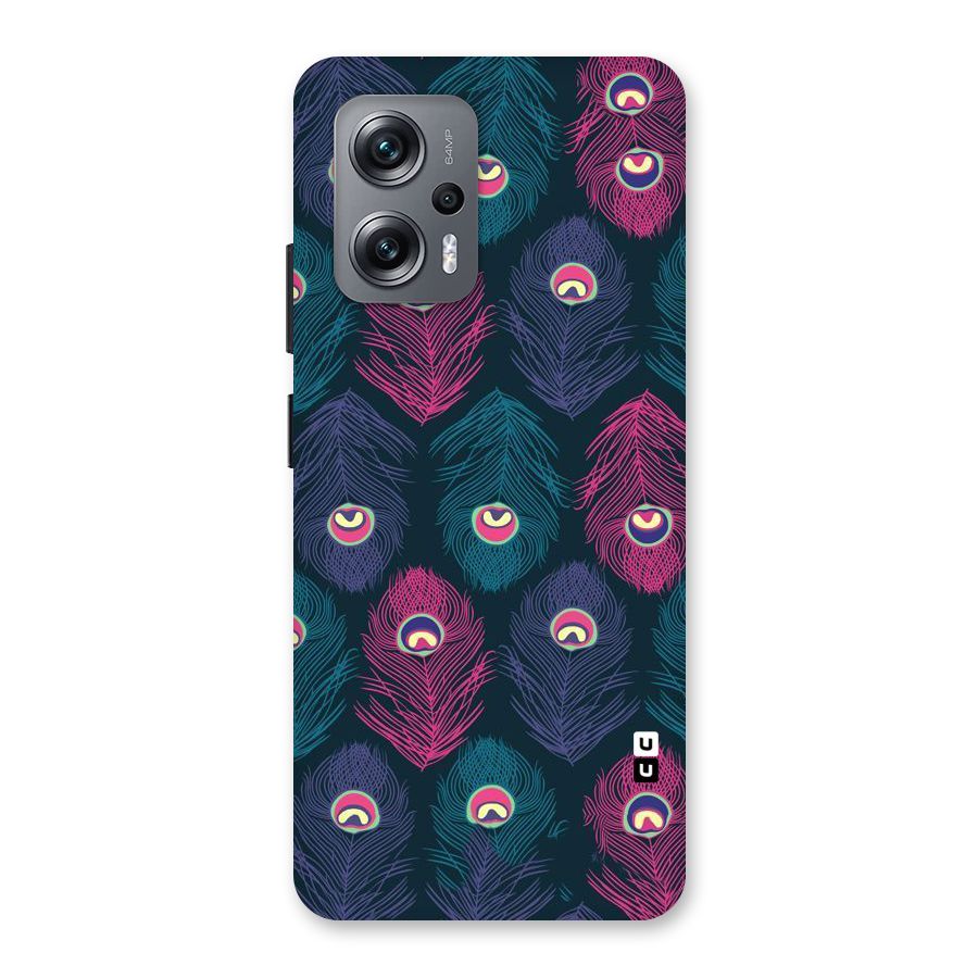 Feathers Patterns Back Case for Redmi K50i