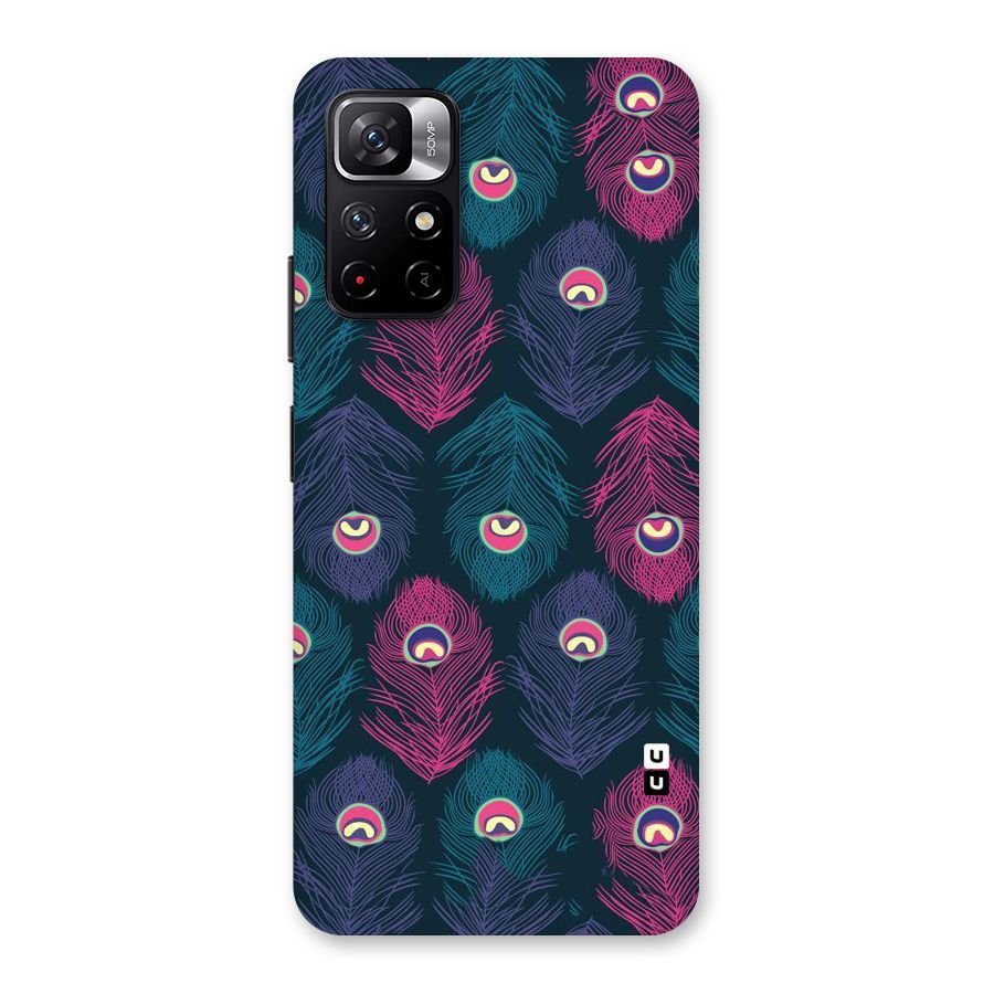 Feathers Patterns Back Case for Redmi Note 11T 5G