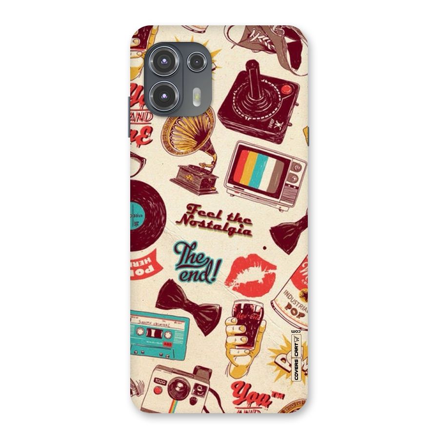 Feel The Nostalgia Back Case for Motorola Edge 20 Fusion