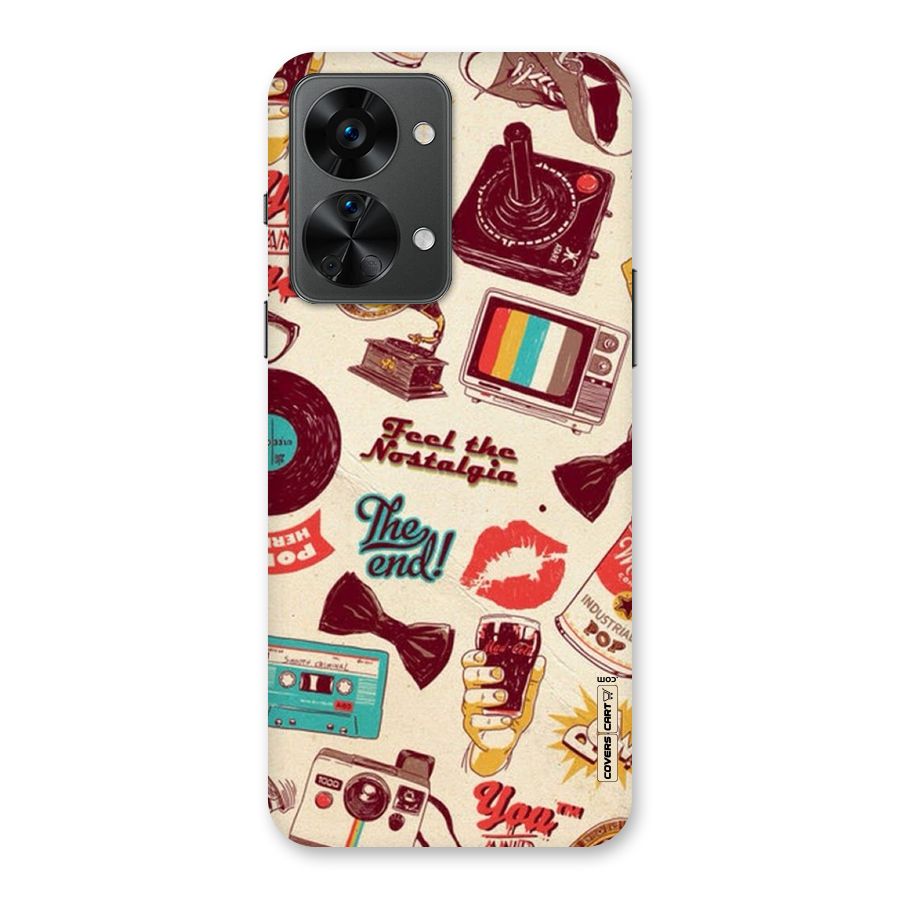 Feel The Nostalgia Back Case for OnePlus Nord 2T