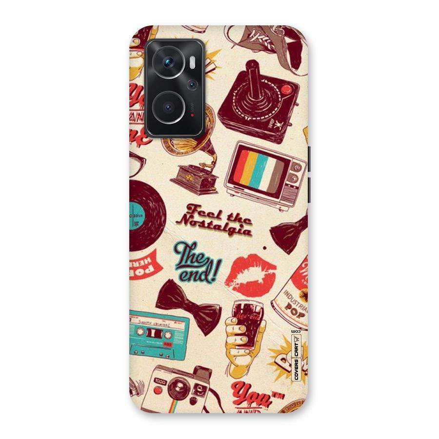 Feel The Nostalgia Back Case for Oppo K10 4G