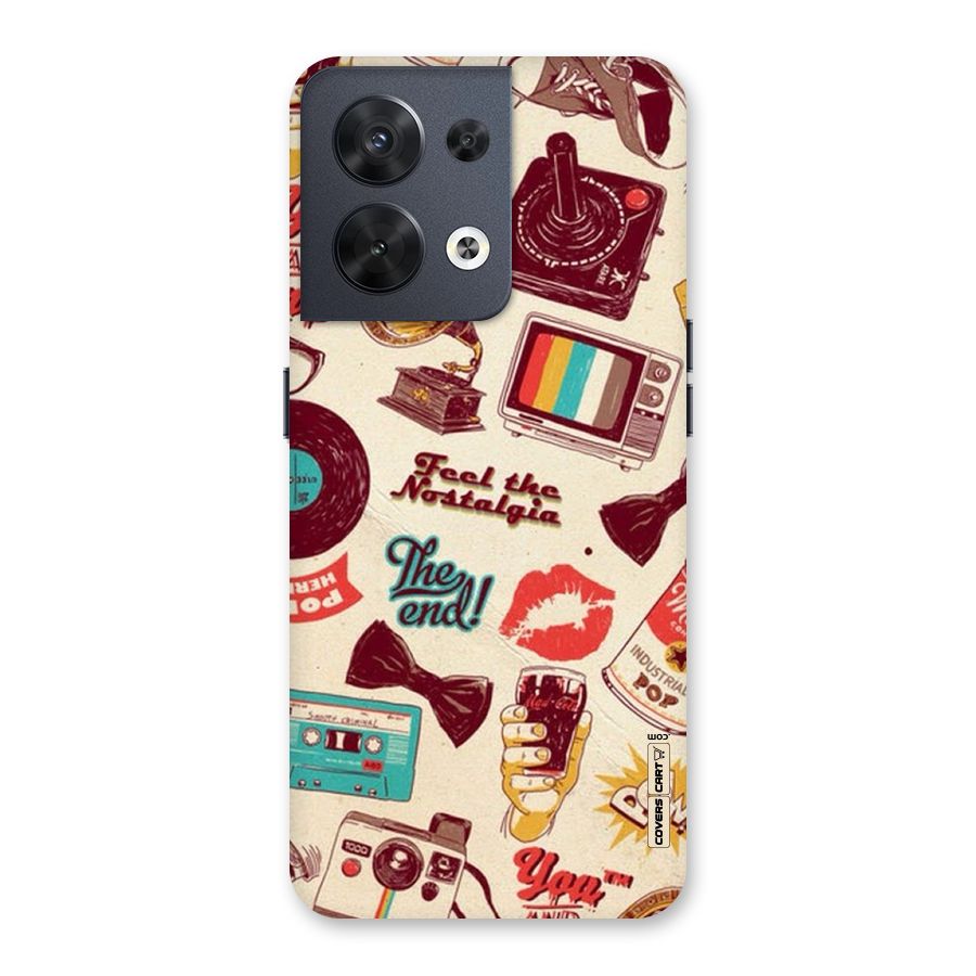 Feel The Nostalgia Back Case for Oppo Reno8 5G