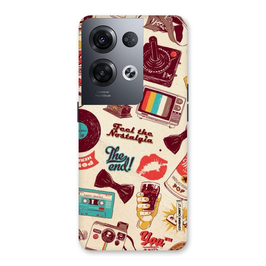 Feel The Nostalgia Back Case for Oppo Reno8 Pro 5G