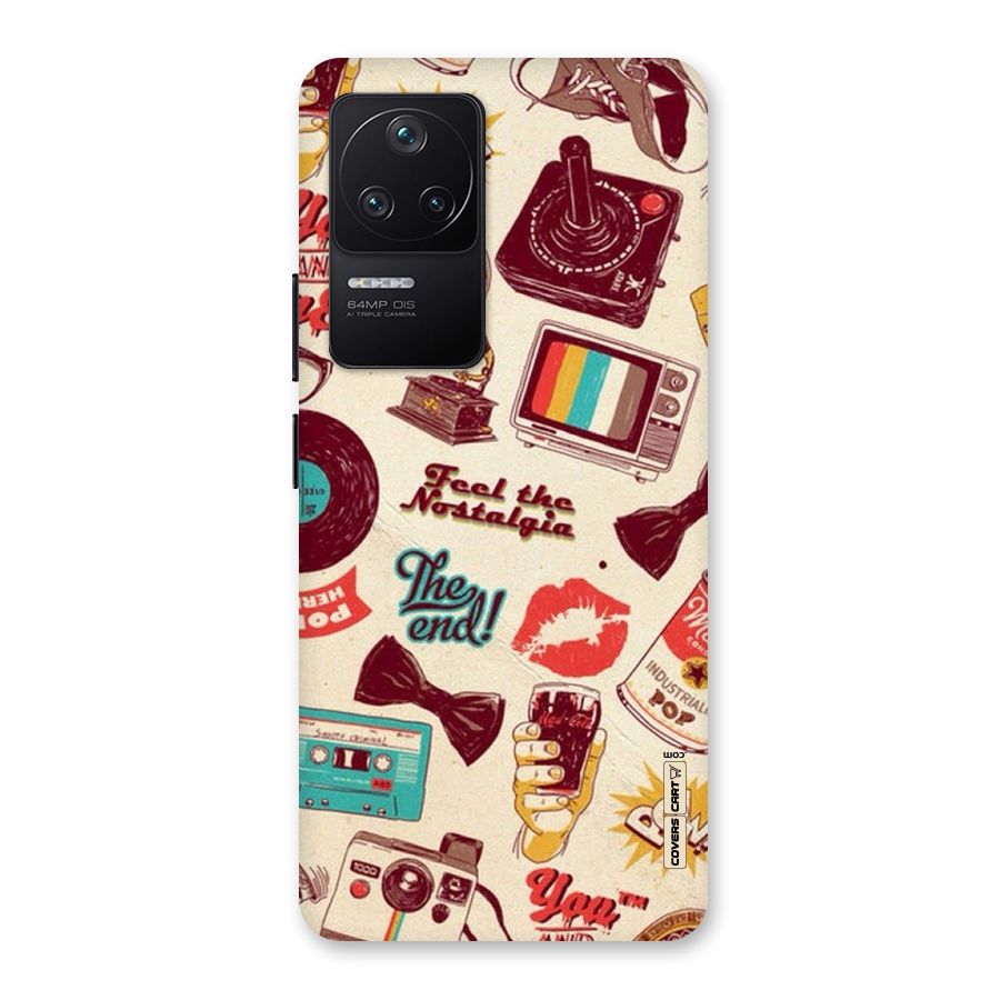 Feel The Nostalgia Back Case for Poco F4 5G