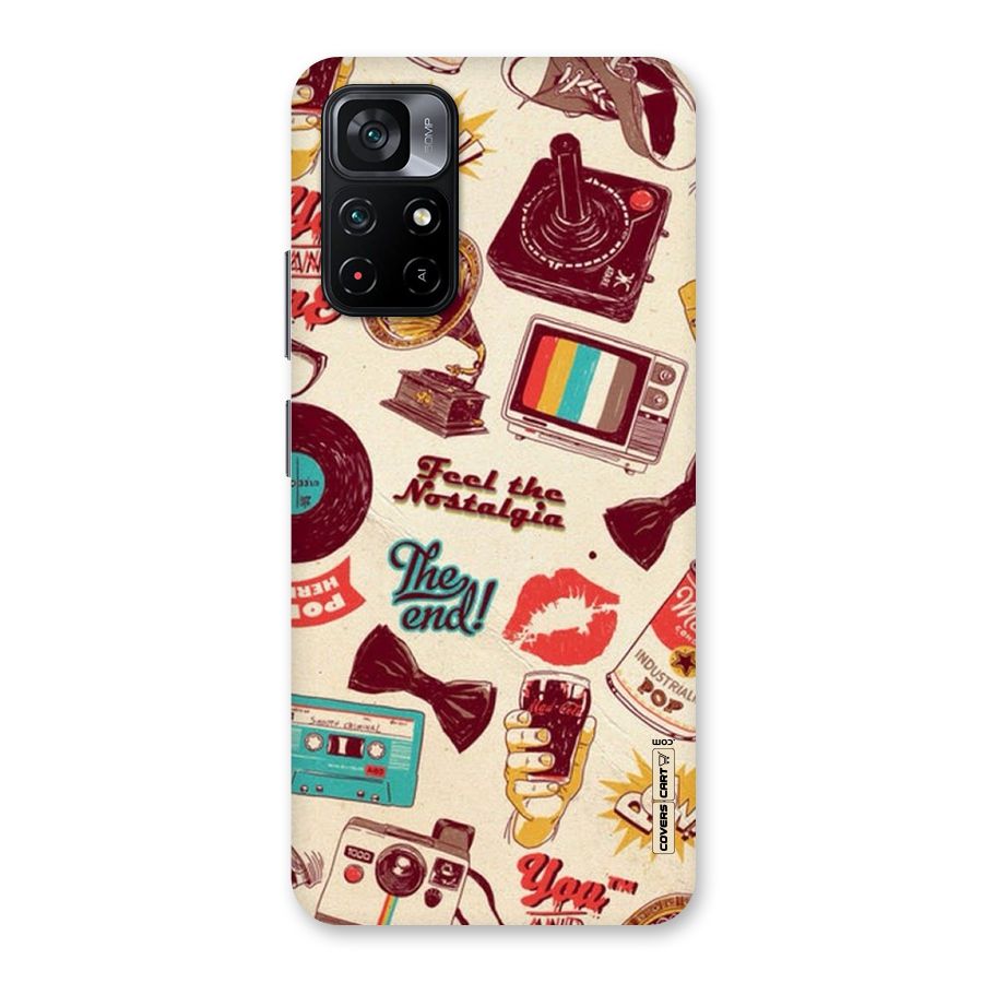 Feel The Nostalgia Back Case for Poco M4 Pro 5G
