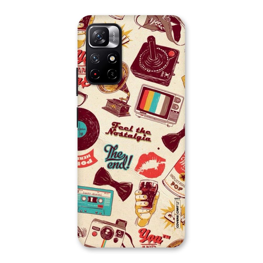 Feel The Nostalgia Back Case for Redmi Note 11T 5G