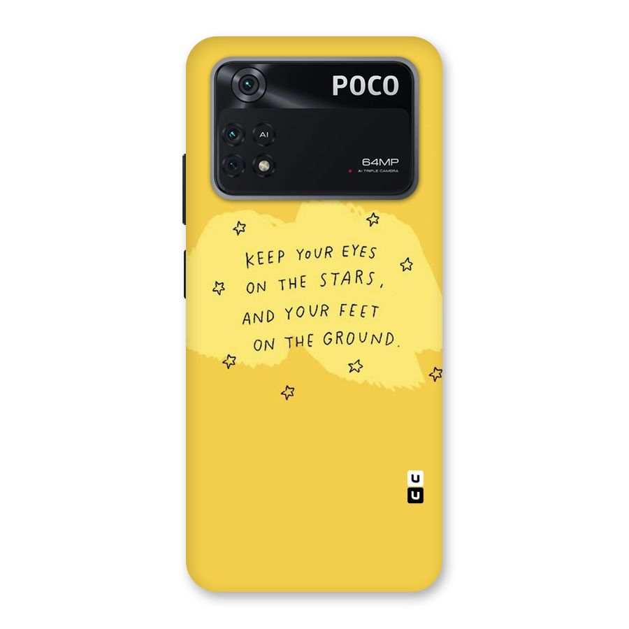Feet On Ground Back Case for Poco M4 Pro 4G