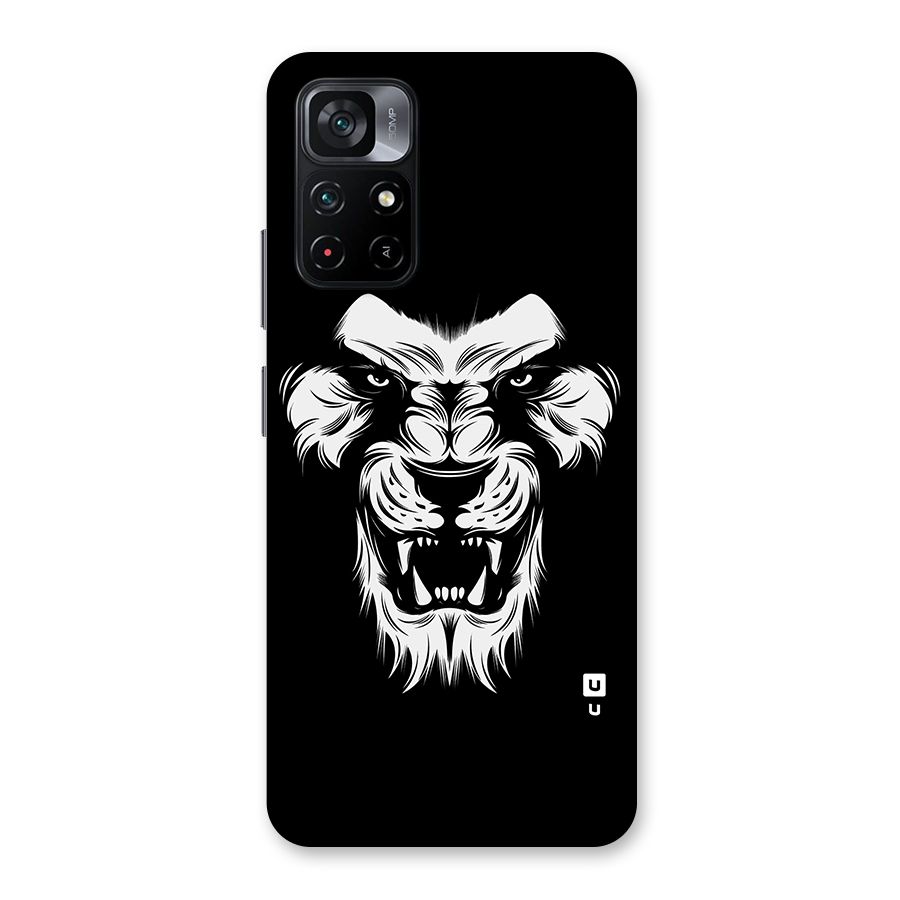 Fierce Lion Digital Art Back Case for Poco M4 Pro 5G