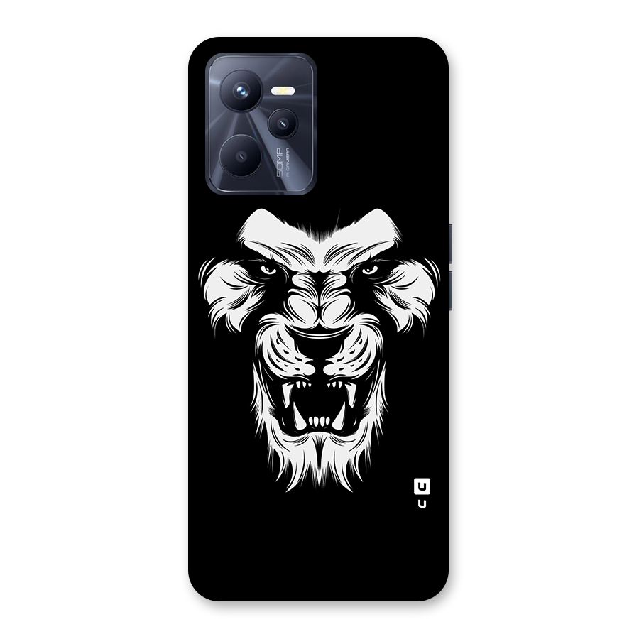 Fierce Lion Digital Art Back Case for Realme C35