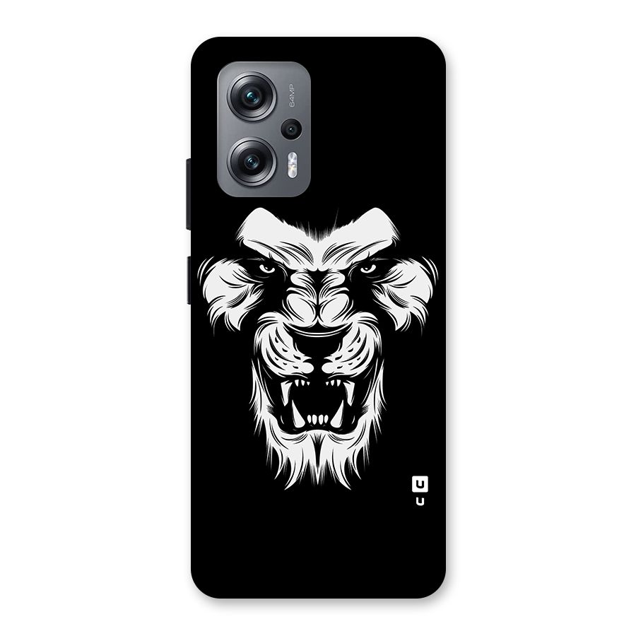 Fierce Lion Digital Art Back Case for Redmi K50i
