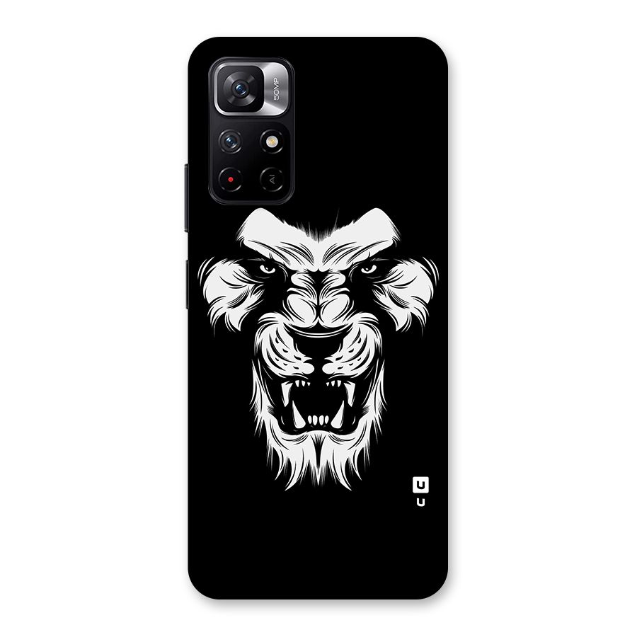 Fierce Lion Digital Art Back Case for Redmi Note 11T 5G