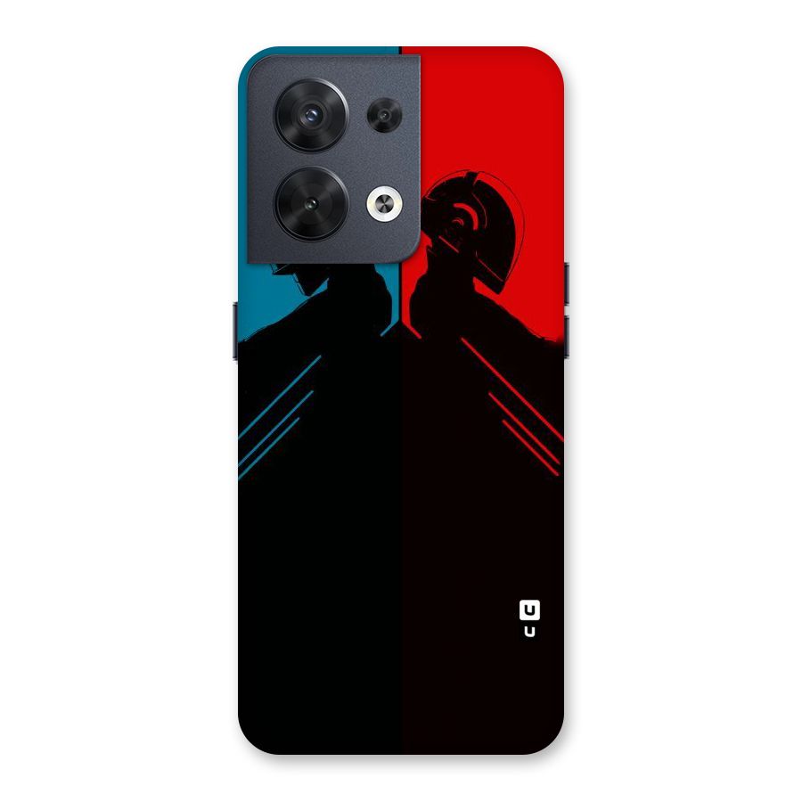 Fight Colours Back Case for Oppo Reno8 5G