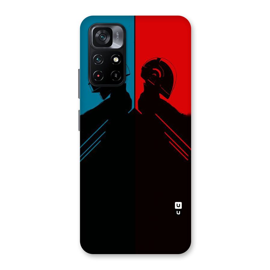 Fight Colours Back Case for Poco M4 Pro 5G