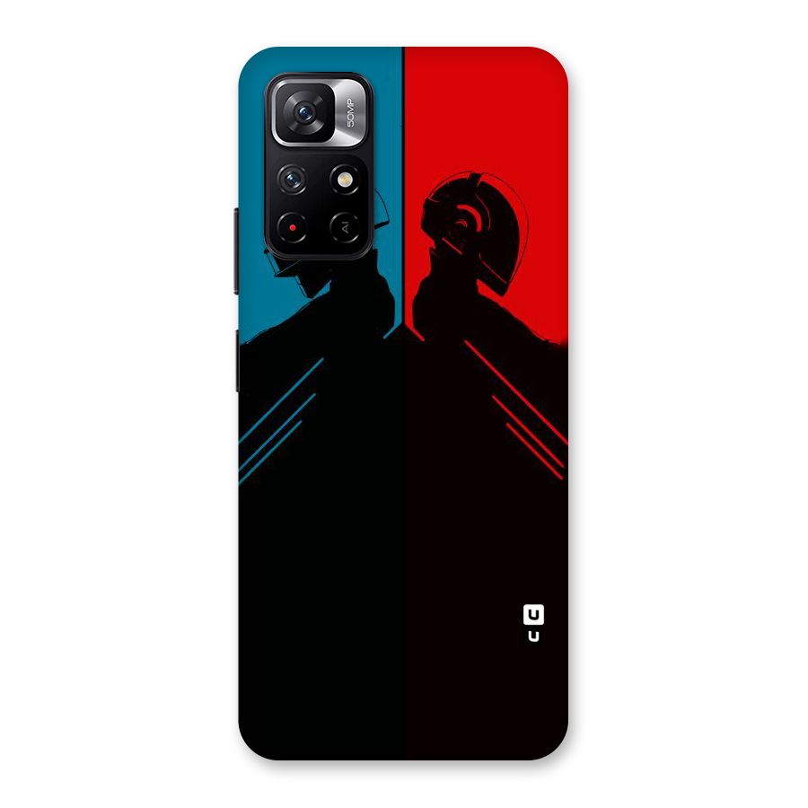 Fight Colours Back Case for Redmi Note 11T 5G