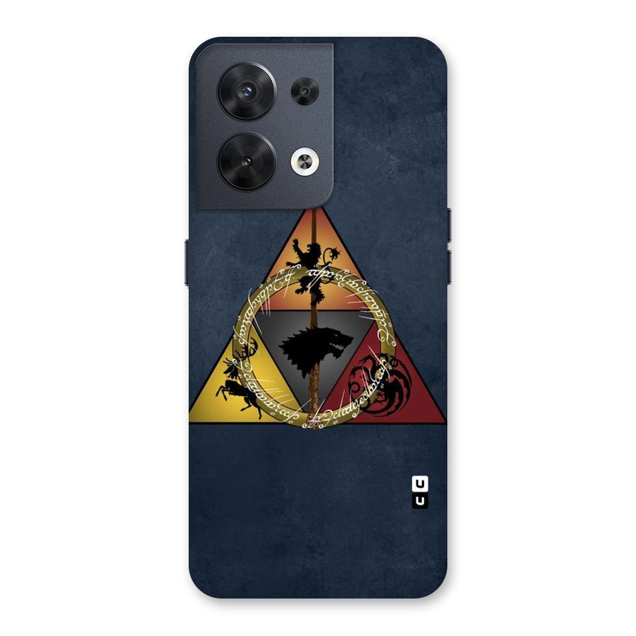 Fight For Crown Back Case for Oppo Reno8 5G