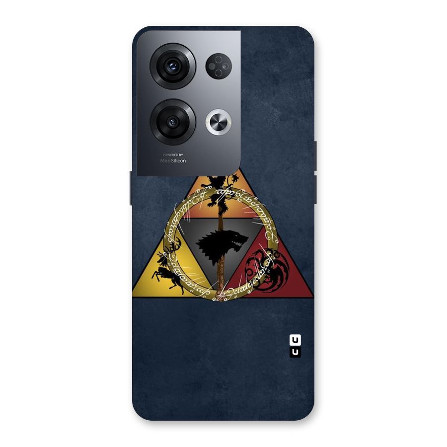 Fight For Crown Back Case for Oppo Reno8 Pro 5G