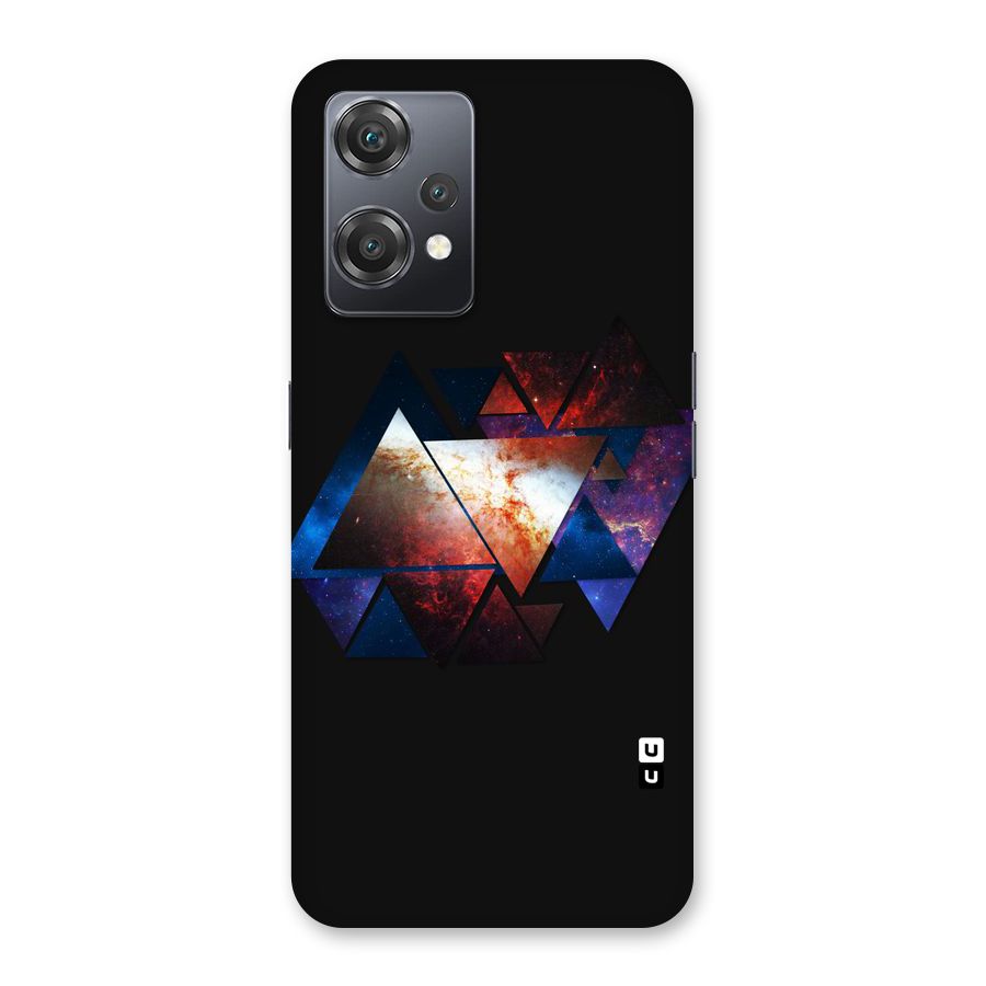 Fire Galaxy Triangles Back Case for OnePlus Nord CE 2 Lite 5G