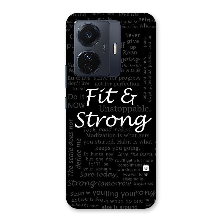 Fit And Strong Back Case for Vivo T1 Pro