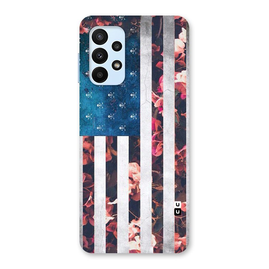 Flag Stripes Back Case for Galaxy A23