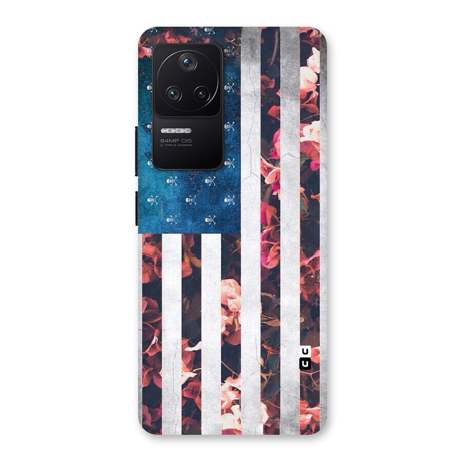 Flag Stripes Back Case for Poco F4 5G