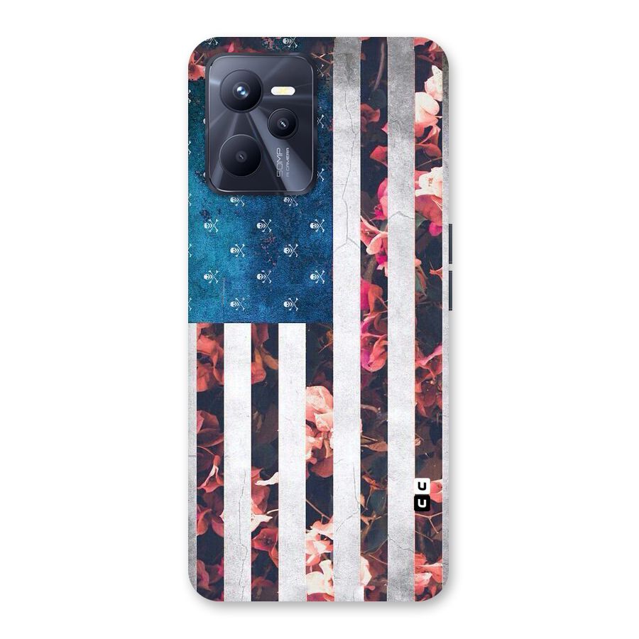 Flag Stripes Back Case for Realme C35