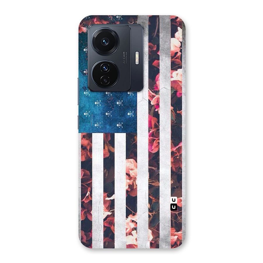 Flag Stripes Back Case for Vivo T1 Pro