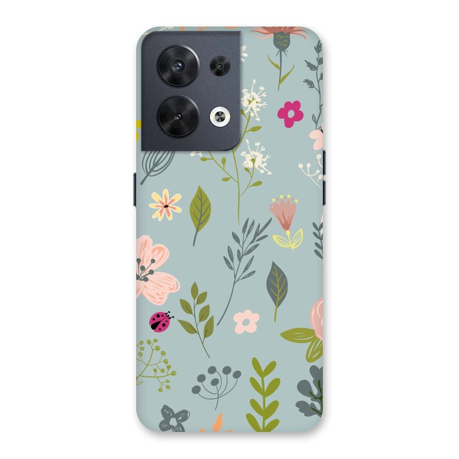 Flawless Flowers Back Case for Oppo Reno8 5G