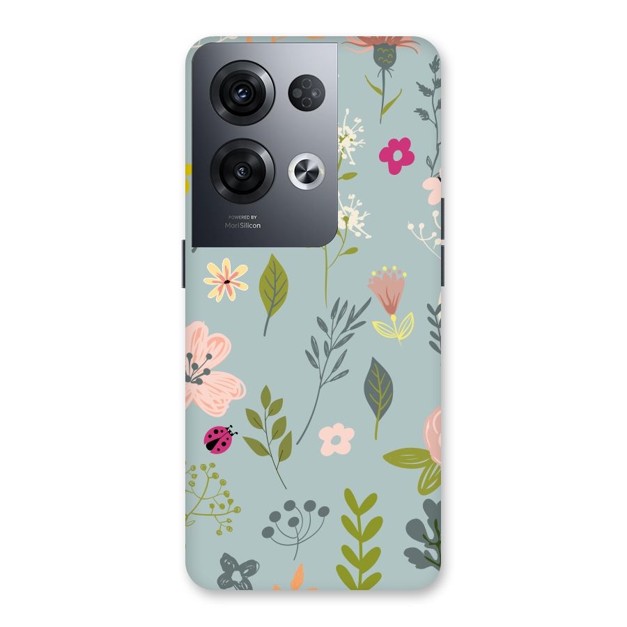 Flawless Flowers Back Case for Oppo Reno8 Pro 5G
