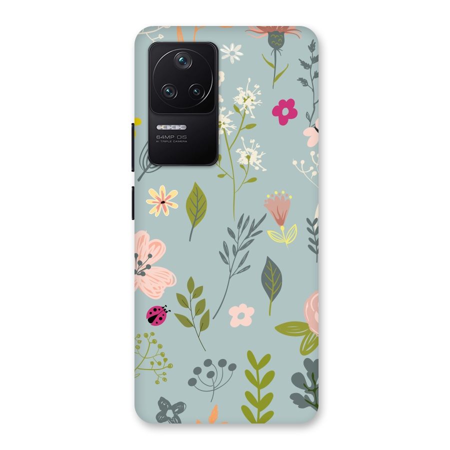 Flawless Flowers Back Case for Poco F4 5G