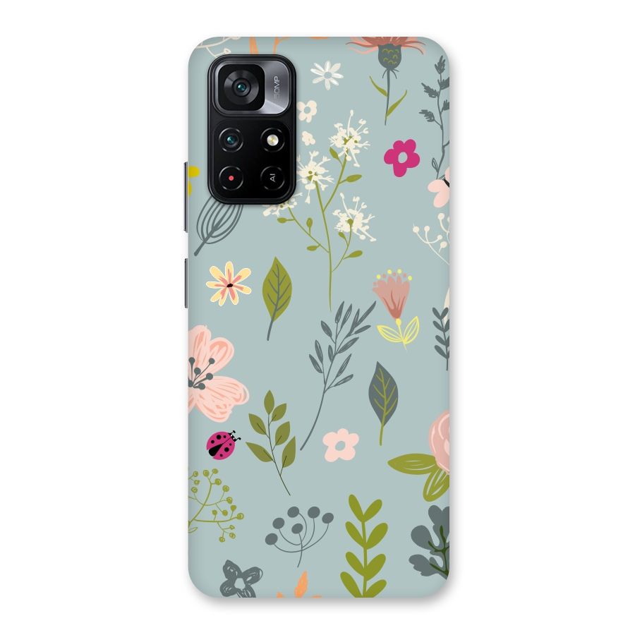 Flawless Flowers Back Case for Poco M4 Pro 5G