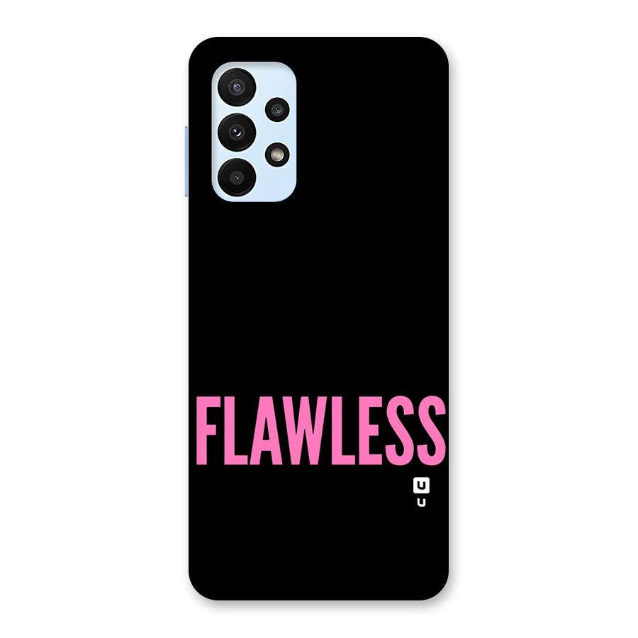Flawless Pink Design Back Case for Galaxy A23