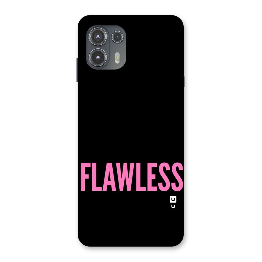 Flawless Pink Design Back Case for Motorola Edge 20 Fusion