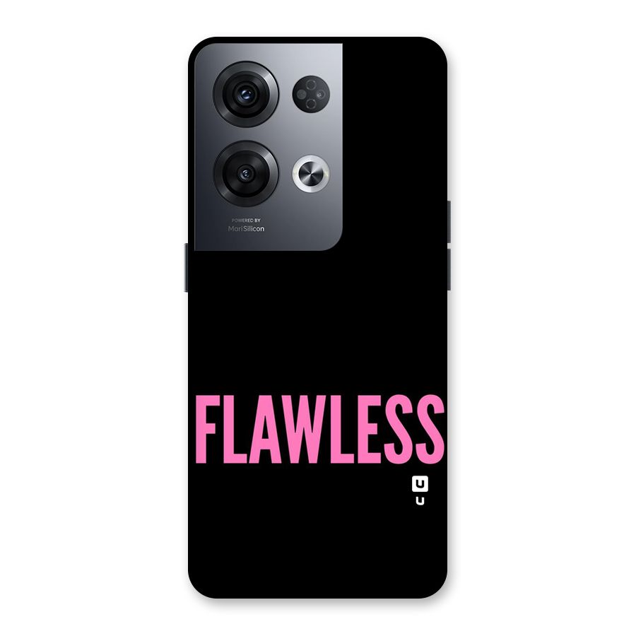 Flawless Pink Design Back Case for Oppo Reno8 Pro 5G
