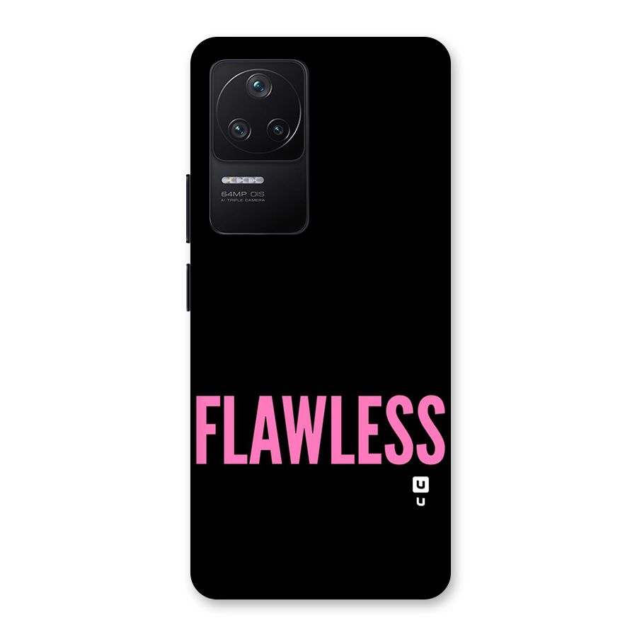 Flawless Pink Design Back Case for Poco F4 5G