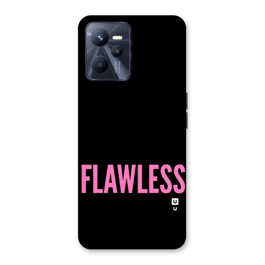 Flawless Pink Design Back Case for Realme C35
