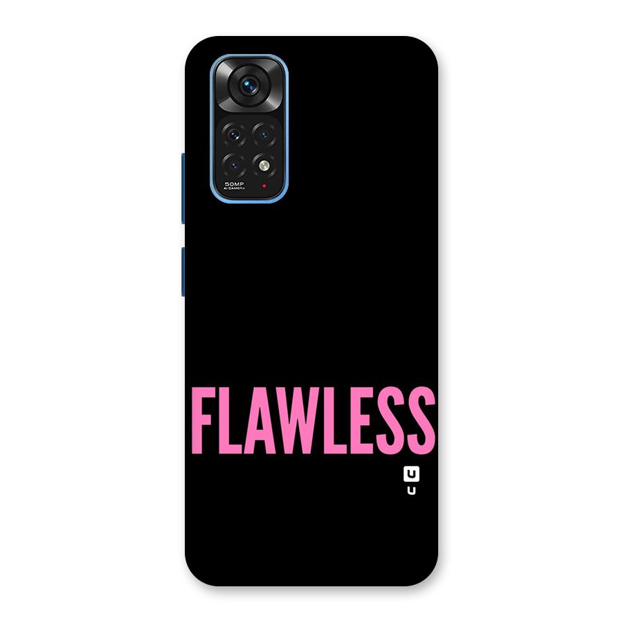 Flawless Pink Design Back Case for Redmi Note 11S