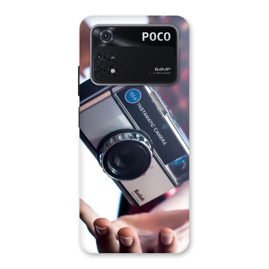 Floating Camera Back Case for Poco M4 Pro 4G