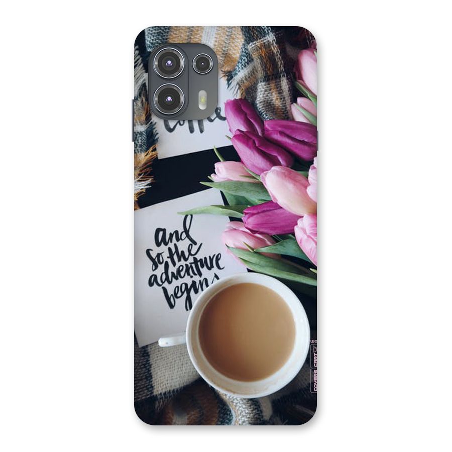 Floral Adventure Back Case for Motorola Edge 20 Fusion