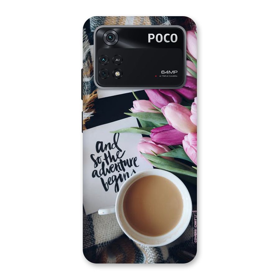 Floral Adventure Back Case for Poco M4 Pro 4G