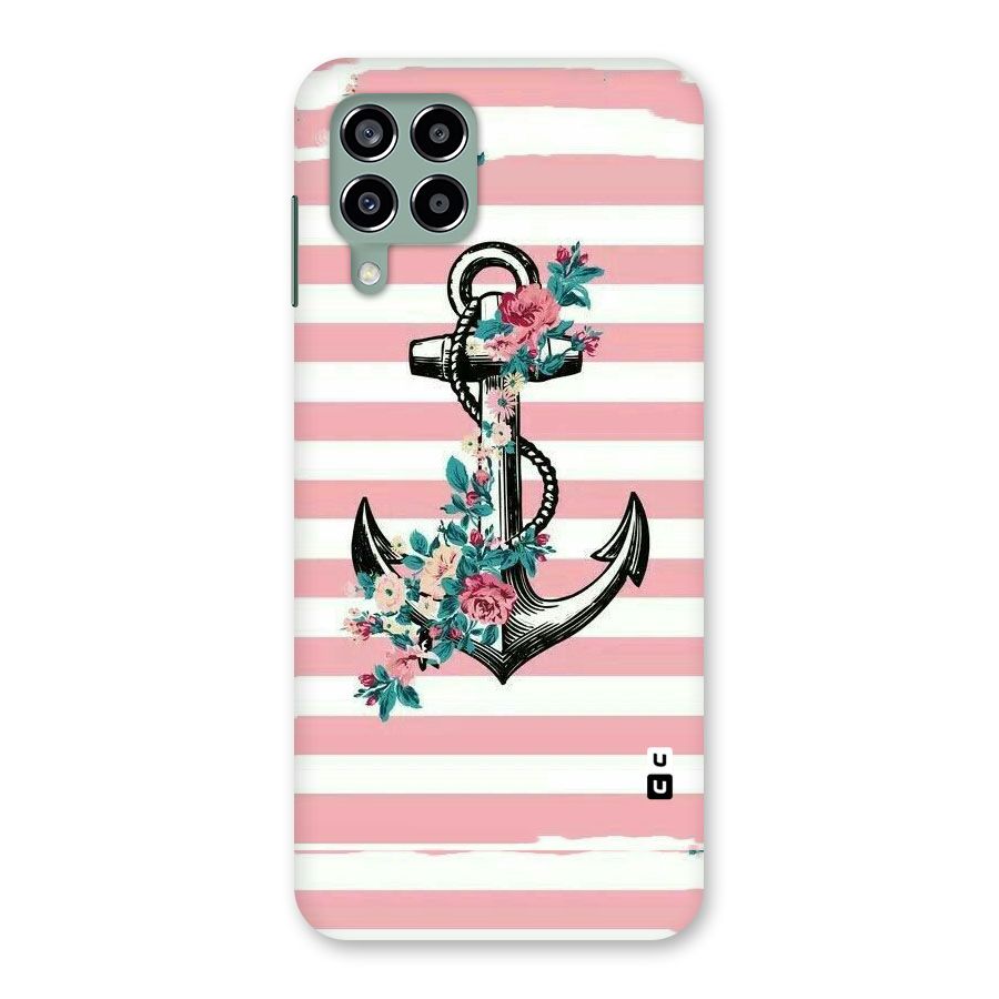 Floral Anchor Back Case for Galaxy M33