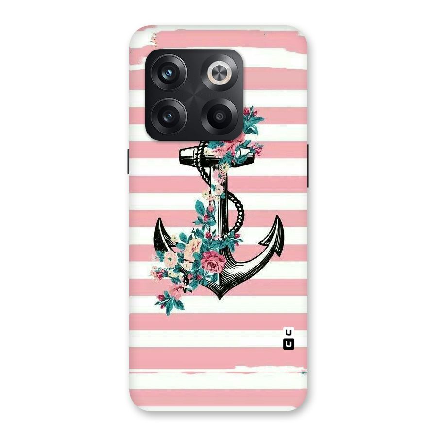 Floral Anchor Back Case for OnePlus 10T